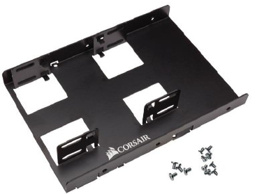 Corsair CSSD-BRKT2 drive bay panel 8,89 cm (3.5") Bærerpanel Sort