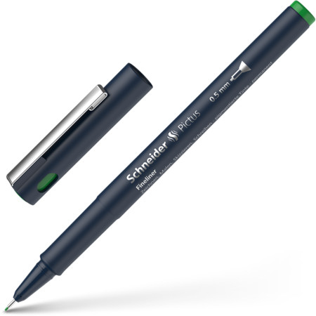 Schneider Schreibgeräte Pictus filtpenna Fin Grön 1 styck