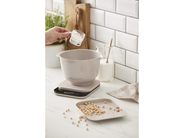 Pikkukuva 8 / 27: Rosti 25683 keittiövaaka Beige Pöytämalli Neliö Sähkökeittiövaaka