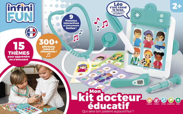 Miniatyrbillede 4 af 10: KD Group I22502FR DISET INFINIFUN My First Doctor Set