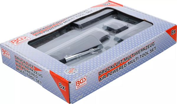 Miniatyrbild 4 av 5: BGS technic Air Multi-Tool with 3 changeable Working Heads
