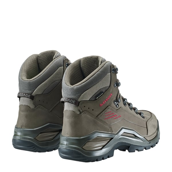 LOWA RENEGADE EVO GTX MID Hanstik Voksen Brun, Grå