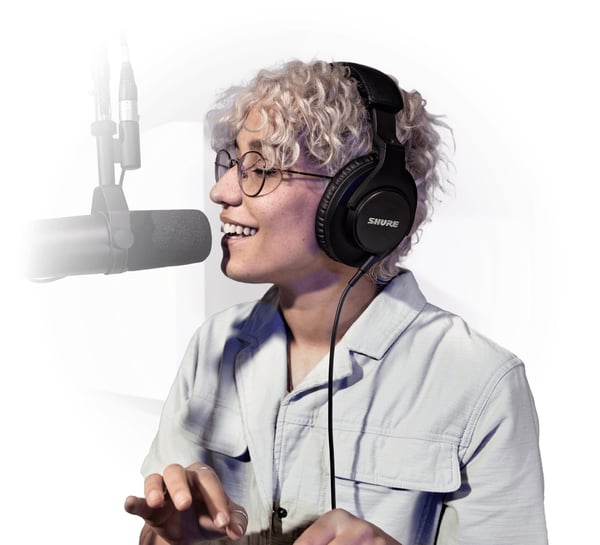 Shure SRH440 Hörlurar Kabel & Trådlös Huvudband Scen/studio Svart