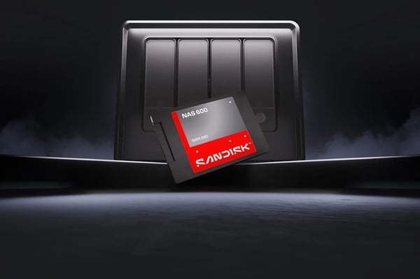 Pikkukuva 4 / 4: SanDisk NAS 600 4 TB 2.5" Serial ATA III 3D TLC NAND