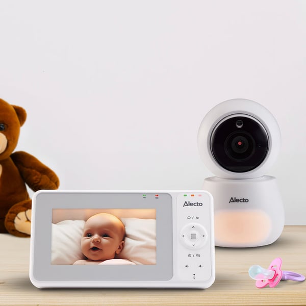 Alecto DVM2043 Baby videoskærm 300 m Wi-Fi Hvid