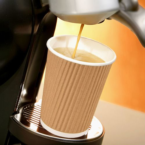 Papstar 86272 engångsmugg 25 styck 400 ml Kartong, Polyaktid (PLA)