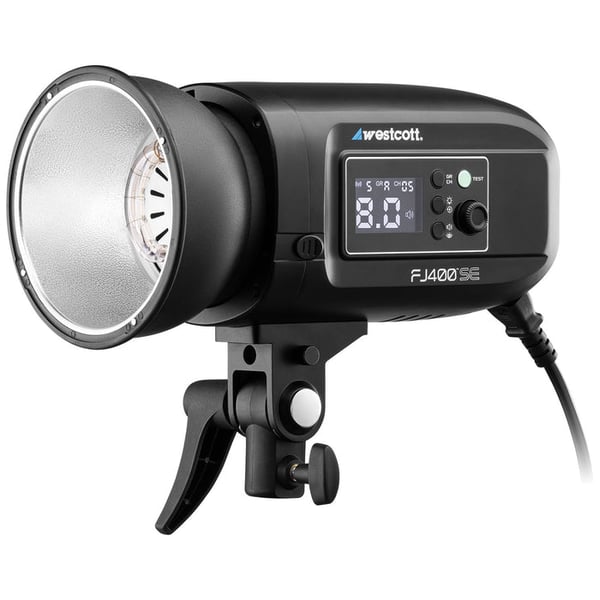 Westcott FJ400-SE flashenhed til fotostudie 400 Ws 1/1200 sek./side Sort