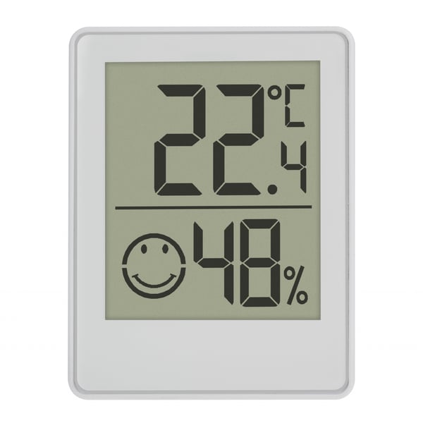 Miniatyrbillede 1 af 6: TFA-Dostmann 30.5039.02 hygrometer & psycrometer Indendørs Elektronisk hygrometer Hvid