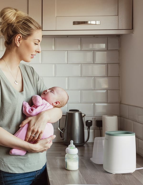Momcozy MW001-WH12NB-A pullonlämmitin 325 L