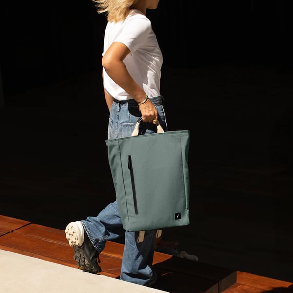 Miniatyrbillede 6 af 9: Native Union BACKPACK-GRN rygsæk Fritidsrygsæk Grøn Stof, Polyethylenterephthalatfolie (PET), Genanvendt plast