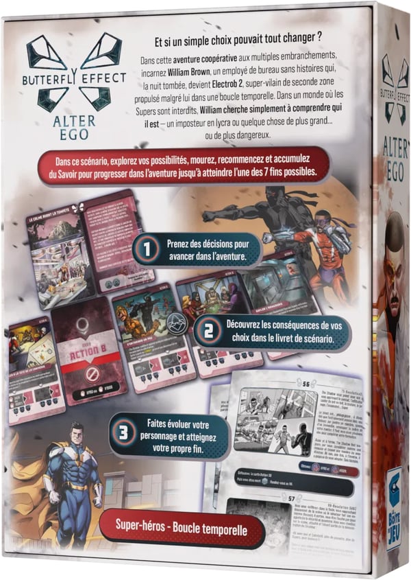 Pikkukuva 2 / 11: Blackrock Games BUTTERFLY EFFECT - ALTER EGO 90 min Korttipeli
