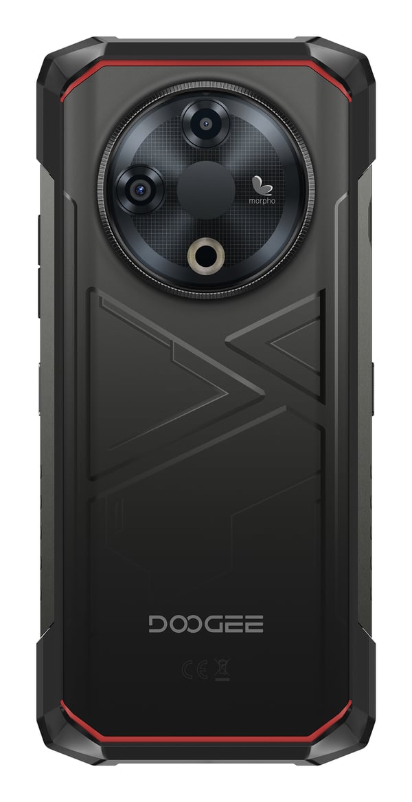 Doogee Fire 6 16,7 cm (6.56") Kaksois-SIM Android 14 4G USB Type-C 6 GB 256 GB 15500 mAh Musta