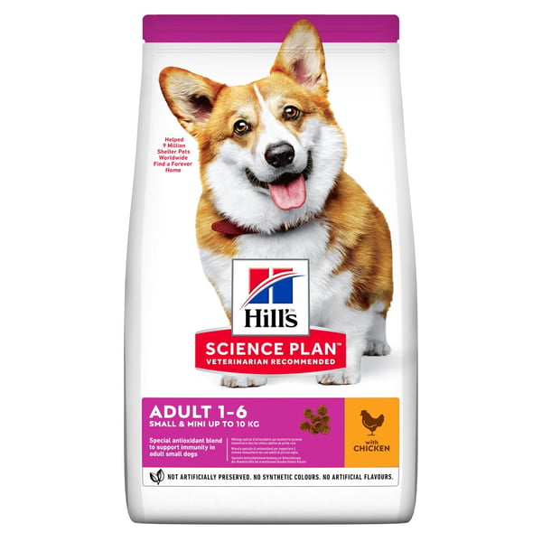 Miniatyrbild 1 av 5: Hills 604233 torrfoder till hund 6 kg Kyckling, Nötkött