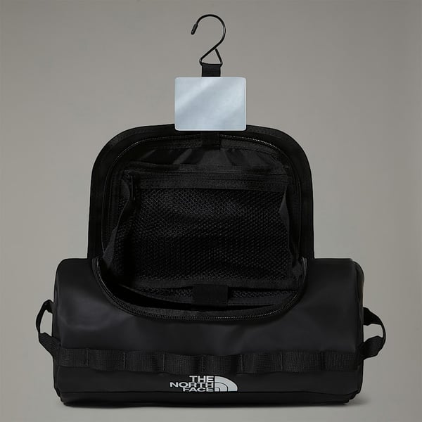 The North Face Base Cam Toalettilaukku 5,7 L Nailon, Polyesteri, Polyvinyylikloridi (PVC) Musta