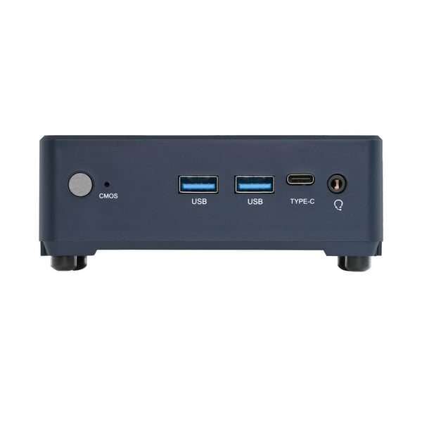 Pikkukuva 1 / 13: Leotec LEMPC21 barebone-tietokonerunko Musta 5205U 3,7 GHz