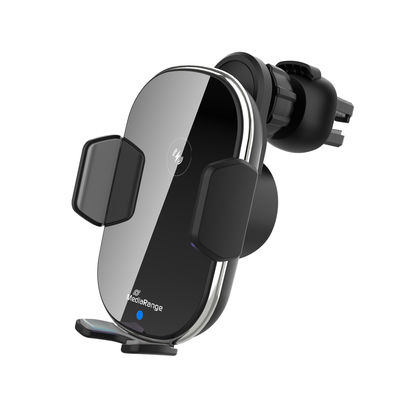 Miniatyrbillede 4 af 8: MediaRange MRMA117 oplader til mobil enhed Smartphone Sort Trådløs opladning Hurtig opladning Automatisk