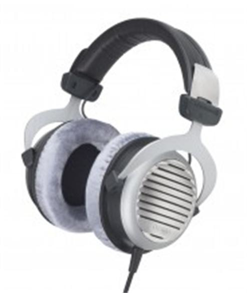 Miniatyrbillede 1 af 3: Beyerdynamic DT 990 Hovedtelefoner Ledningsført Headset Musik Sort, Sølv