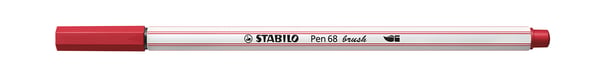 STABILO Pen 68 brush filtpen Mellem Rød 1 stk