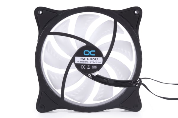 Alphacool Rise Aurora Datorväska Fan 14 cm Svart 1 styck