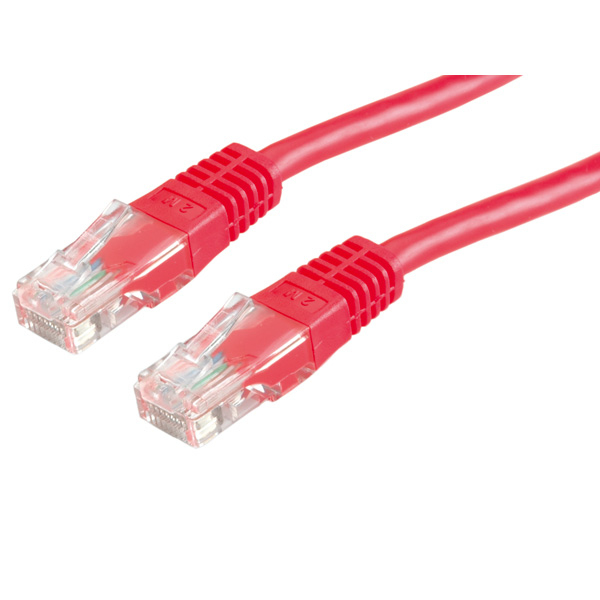 VALUE UTP Patch Cord Cat.6, red 3 m verkkokaapeli Punainen U/UTP (UTP)