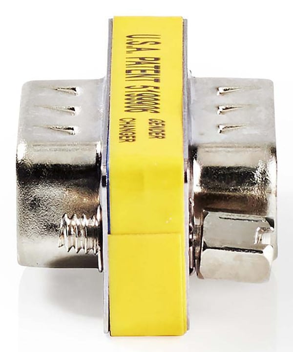 Nedis CCGB52811ME liitinjohto D-SUB Sininen, Hopea