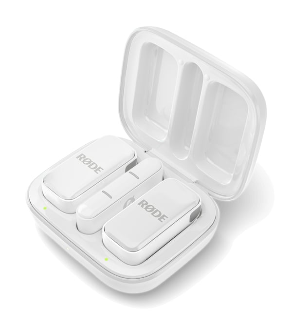 Miniatyrbild 3 av 4: RØDE Wireless Micro Vit Fastklämbar mikrofon