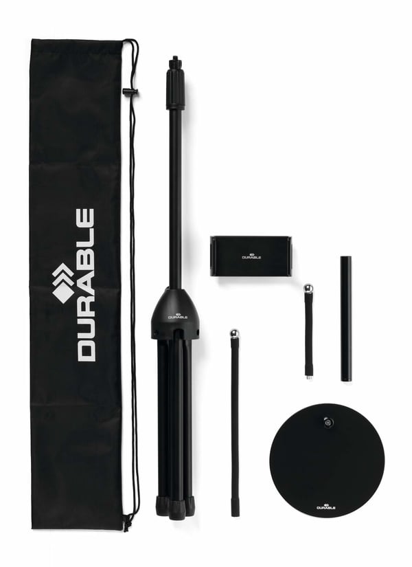 Durable TWIST COMBI Aktiv holder Mobiltelefon/Smartphone, Tablet/UMPC Sort