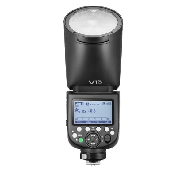 Godox V1Pro Videokameran salama Musta
