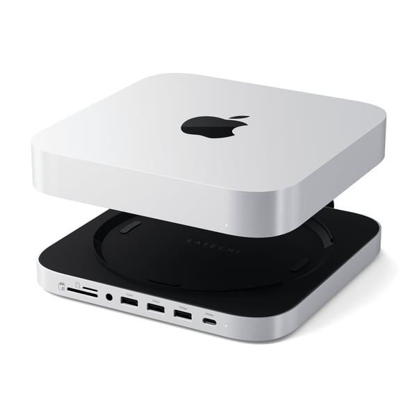 Pikkukuva 3 / 6: Satechi ST-GMMSHS kannettavien tietokoneiden telakka ja porttitoistin Langallinen USB 3.2 Gen 2 (3.1 Gen 2) Type-C Valkoinen