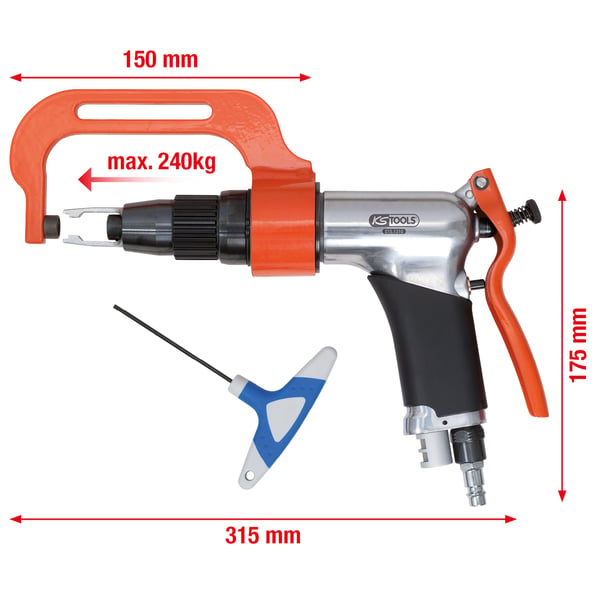 Miniatyrbillede 1 af 2: KS Tools 515.1310 Forbrugsvare og tilbehør til gassvejsning