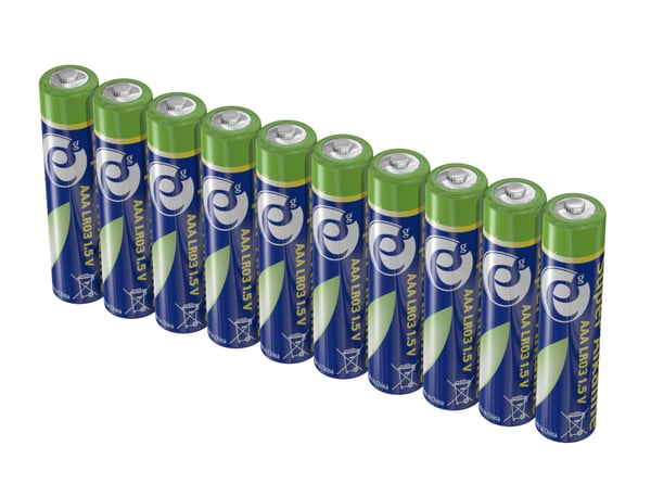 Miniatyrbillede 2 af 9: Gembird EG-BA-AAASA-01 husholdningsbatteri Engangsbatteri AAA Alkaline