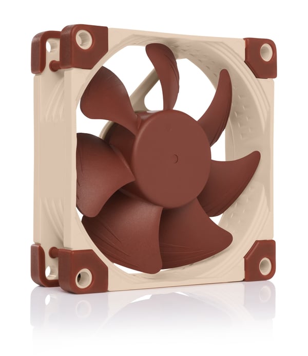 Miniatyrbillede 1 af 7: Noctua NF-A8 PWM Computerkølesystem Computerkabinet Ventilator 8 cm Beige, Brun