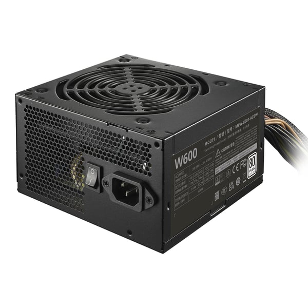 Cooler Master Elite NEX White 230V 600 strömförsörjningsenheter 600 W 24-pin ATX ATX Svart