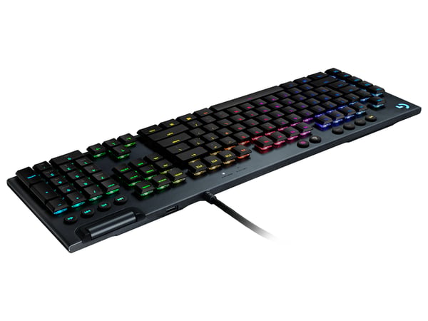 Miniatyrbillede 7 af 12: Logitech G 920-008985 tastatur Spil USB QWERTZ Tysk Sort
