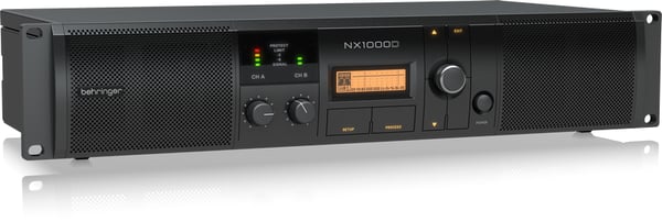 Pikkukuva 4 / 4: Behringer NX1000D äänenvahvistin Esitys/lava Musta