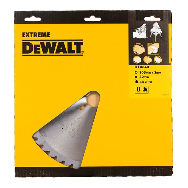 DeWALT DT4340-QZ cirkelsågsblad 1 styck