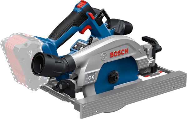 Miniatyrbillede 1 af 9: Bosch GKS 18V-57-2 GX 16,5 cm Sort, Blå 5000 rpm