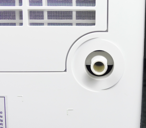 Aktobis WDH-725DG 25 l 50 dB 355 W Grå, Vit