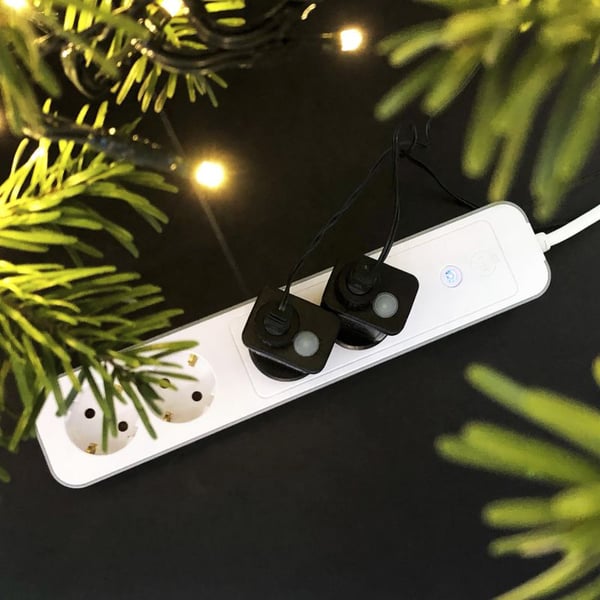 Miniatyrbillede 5 af 6: Müller-Licht 404017 smart strømskinne 4 AC stikkontakt(er) Type F 1,8 m Hvid