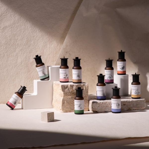ipuro Happy Memories aroma essens Æterisk olie 30 ml Kardemomme, Lychee, Musk, Pæon, Peber, Rose, Træ Luftrensere
