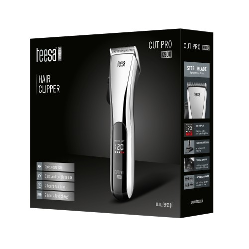 Teesa CUT PRO X900 Sort, Sølv 5