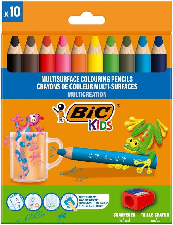 BIC 515276 farveblyant Forskellige farver 10 stk