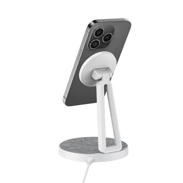 Miniatyrbillede 6 af 8: XLayer MagFix Pro 2 Headset, Smartphone Grå, Hvid USB Trådløs opladning Indendørs