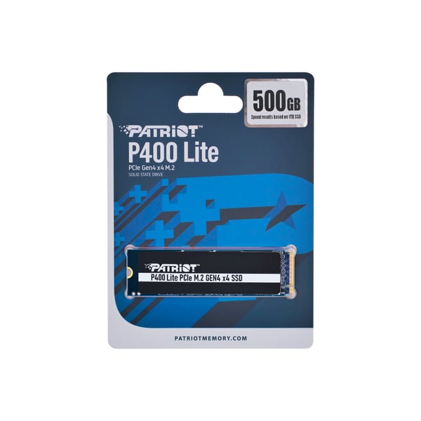 Miniatyrbild 5 av 6: Patriot P400 Lite 500GB SSD - M.2 NVMe Typ 2280