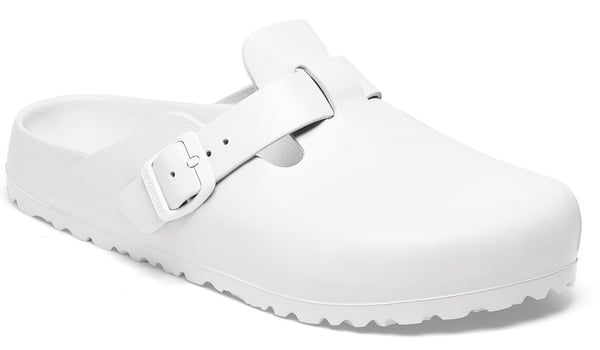 Birkenstock Boston Essentials Puukengät Unisex Valkoinen