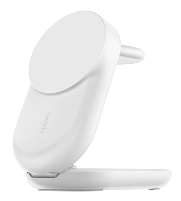 Belkin Qi2 Fitness tracker, Hovedtelefoner, Smartphone, SmartWatch Hvid USB Trådløs opladning Hurtig opladning Indendørs