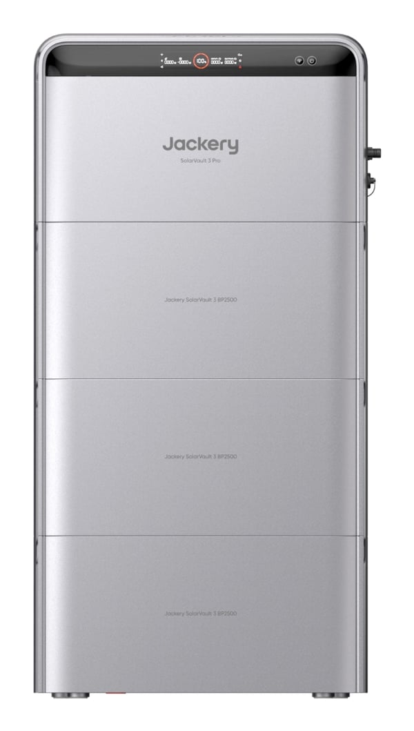 Jackery SolarVault 3 Pro Bærbar energistation Lithium jern fosfat (LiFePO4) 60600 mAh 1200 W 25,5 kg