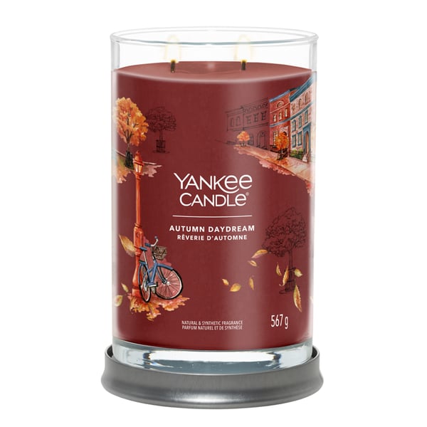 Yankee Candle Autumn Daydream Signature Large Tumbler vahakynttilä Pyöreä Bordeaux 1 kpl