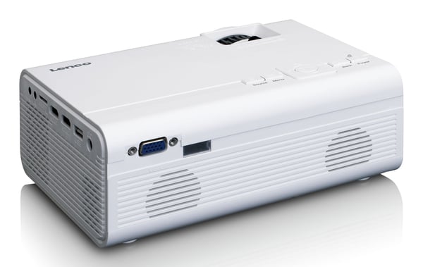 Pikkukuva 3 / 10: Lenco LPJ-280WH dataprojektori Vakioprojektori 2800 ANSI lumenia LCD 800x480 Valkoinen