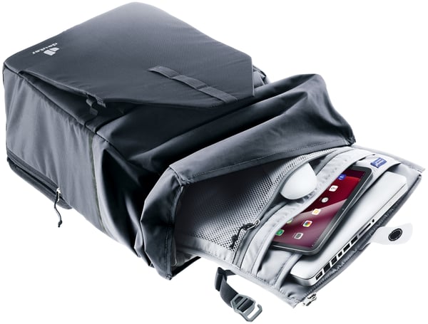 Deuter Xberg 25 Taka Polkupyörän laukku 25 L Kangas Musta
